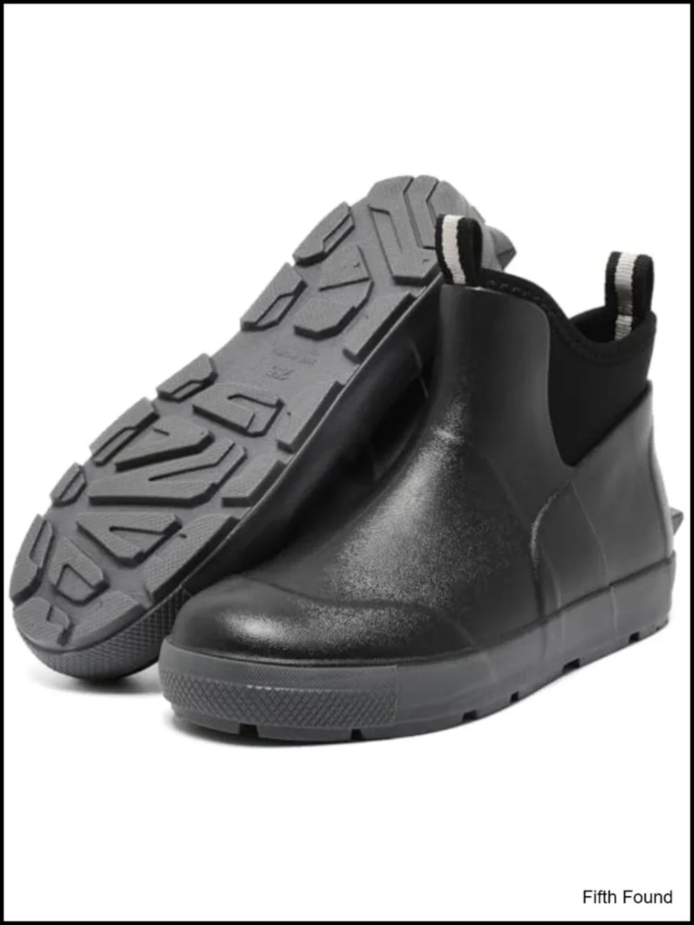 Waterproof Ankle Rain Boots with Anti-Slip Traction for Outdoor Work